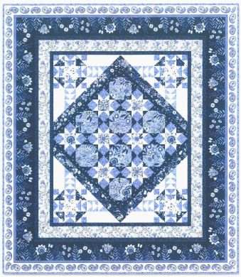 blooming blues quilt pic
